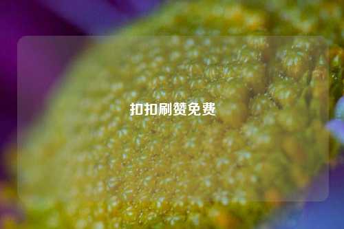 扣扣刷赞免费